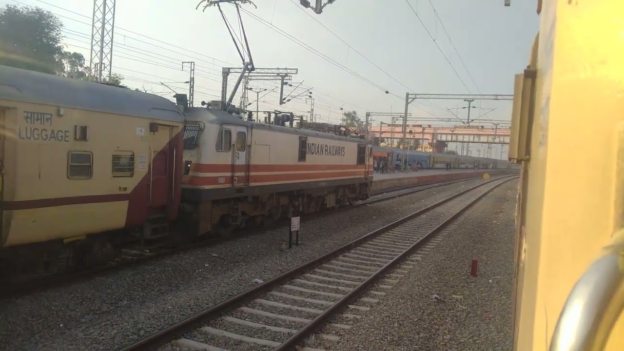 Ringas jn railway station skip train ll 14701- Amarpur Aravali express train ll 