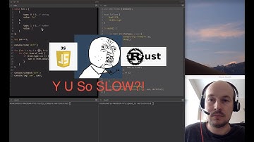 Comparing Javascript & Rust speeds. Exploring ...