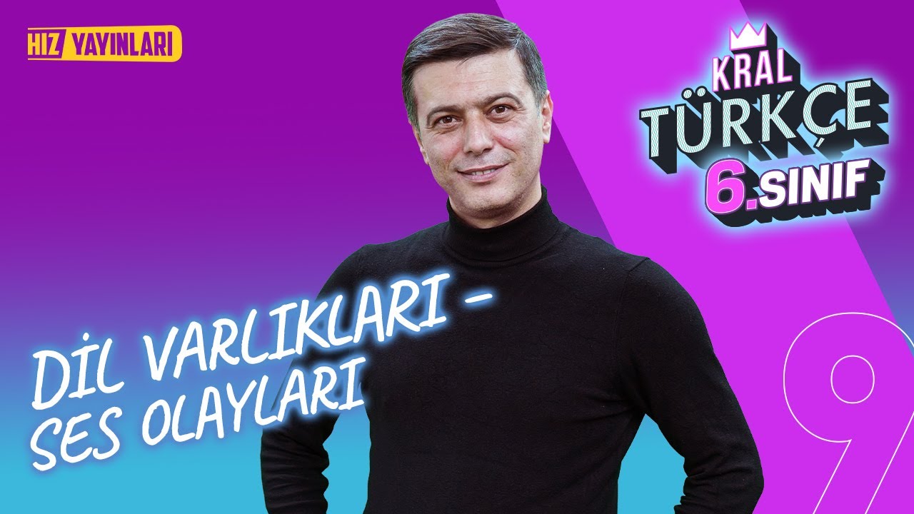 6. Sınıf Türkçe | Dil Varlıkları ve Ses Olayları – 2025-2026
