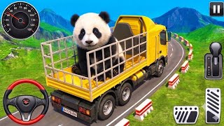 Offroad Zoo Animal & Farm Animal Transport Truck Simulator - Android Gameplay screenshot 2