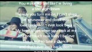 KATY PERRY- TEENAGE DREAM ( LYRICS)