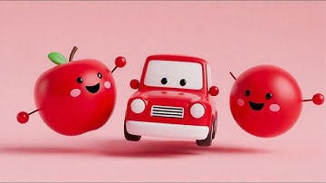 Learn Colors with the Magic Rainbow Song! Fun 4K Kids Animation