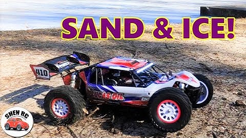 Losi Tenacity DB Pro first run SAND & ICE