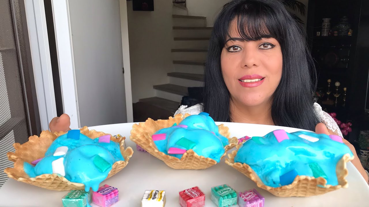 ✨🍬ASMR HELADO DE CHICLE🍬✨