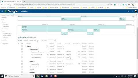 SharePoint for Project Management Part 1 - Task List - Part 4 - Connect Microsoft Outlook