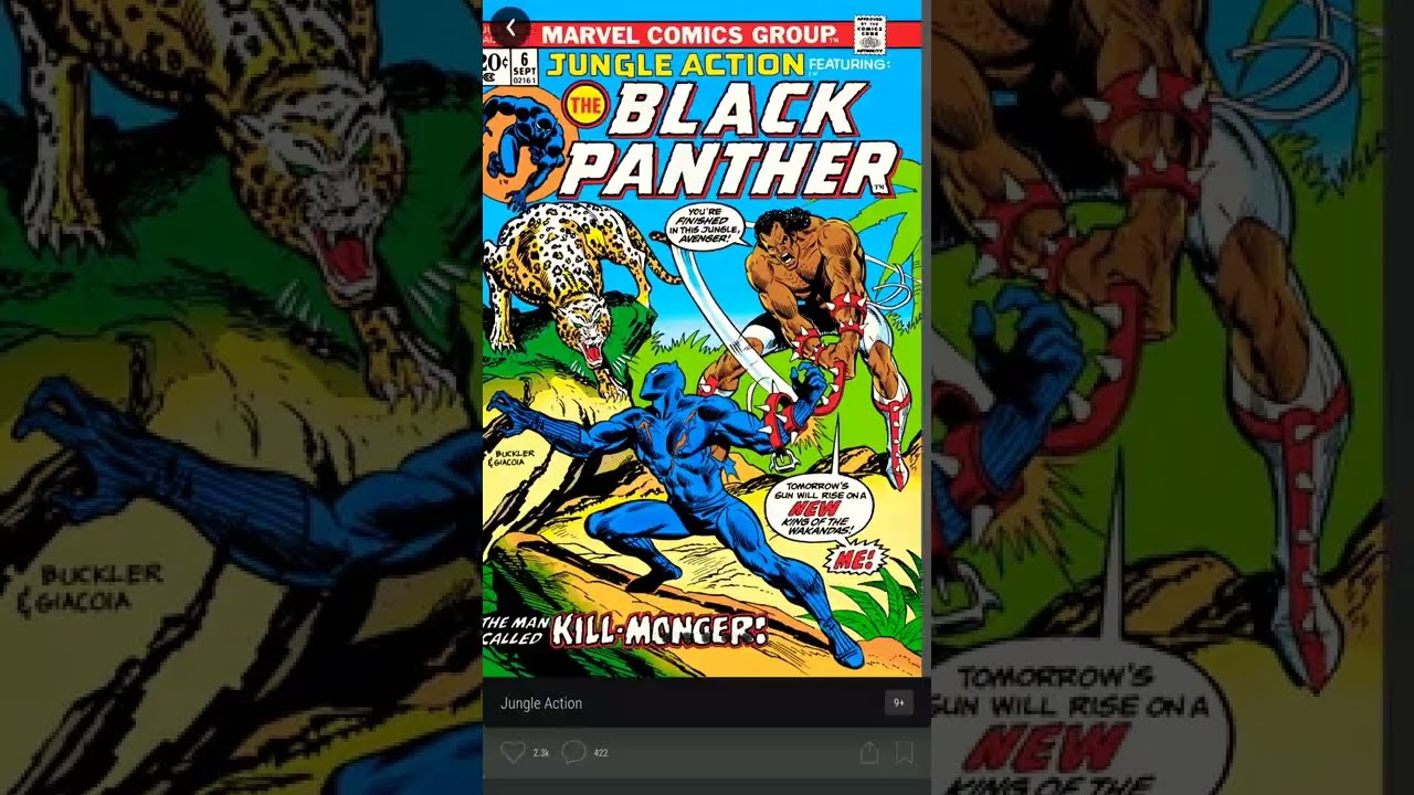 Jungle Action #6 Killmonger First Appearance 