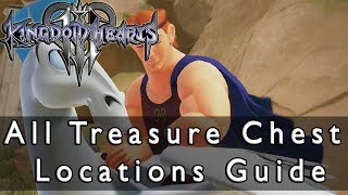 Kingdom Hearts 3 All Olympus Treasure Chests