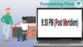 COMPUTER05L27: Formatting Date and Time