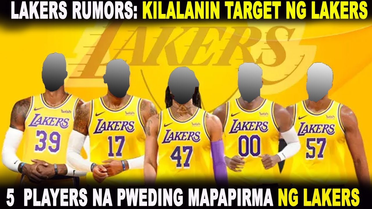 LAKERS RUMORS : 5 NBA PLAYERS NA PWEDING MAPAPIRMA NG LAKERS NGAYONG SUMMER | NBA OFFSEASON