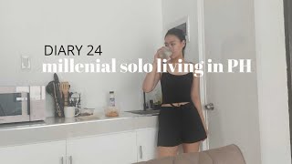 VLOG #24 MILLENIAL SOLO LIVING | Let's Cook Shawarma Today (Living Alone UPDATE)