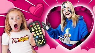 I Turned Jazzy into a Robot on Valentine's DAY! by The Fun Squad 3,324,512 views 2 months ago 11 minutes, 52 seconds