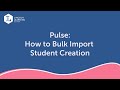 Import Process and Username Management