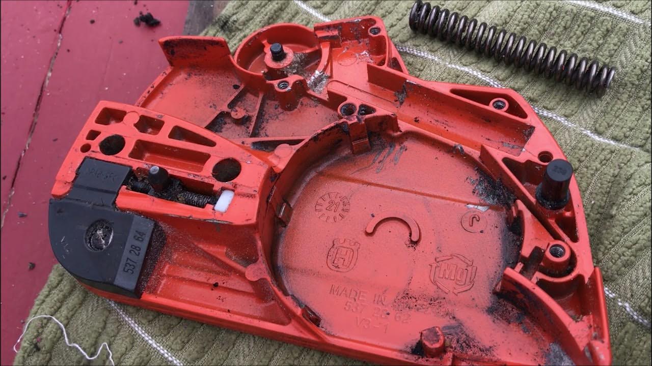 OldGuyDIY DIY Husqvarna Chain Brake Reset Tool From Old 9/16" Socket