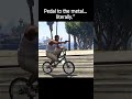 Bicycle, but make it dangerous." #shorts #gta5 #gta