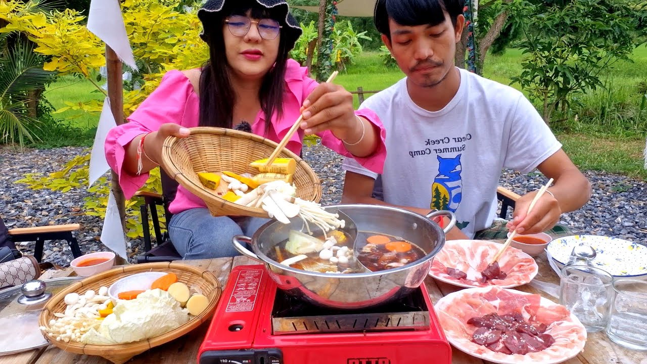 ชาบูโรงนาชุดล่ะ149บรรยากาศดีๆ วิวทุ่งนาสวยๆ