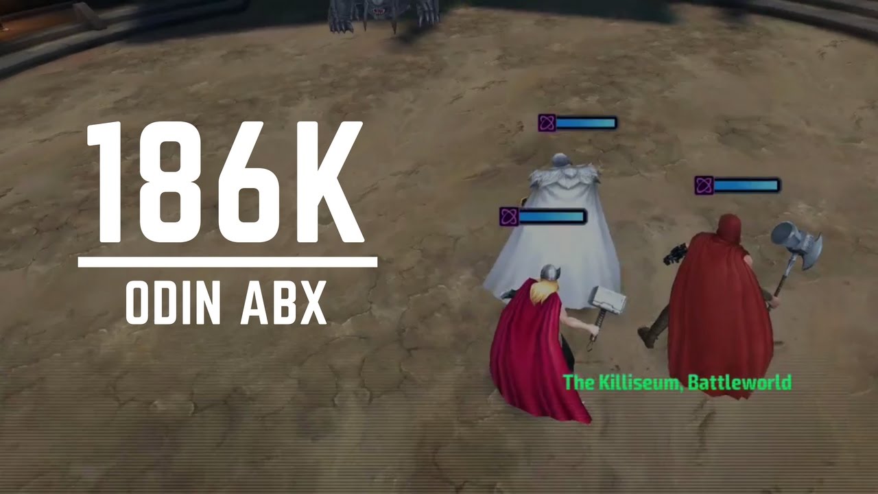 [Marvel Future Fight] ABX Universal/Hero Day 186k - Odin!