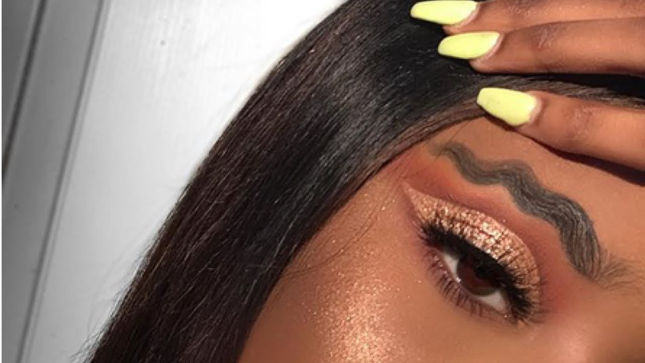 SQUIGGLE BROWS TUTORIAL YouTube