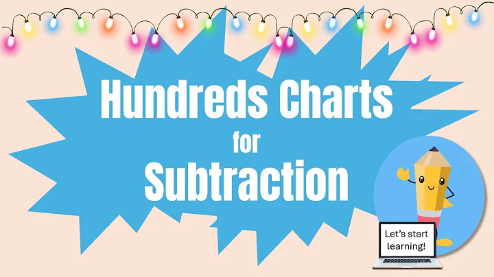 Use a hundreds chart to subtract.