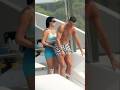 Cristiano Ronaldo And Georgina With Family On The Beach Ronaldo Georgina Shorts 