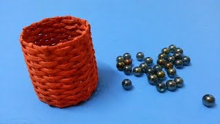 How to make a basket using newspaper Newspaper baskets are a fun and easy craft for any age. They are useful around the house and make great gifts. Learn to make