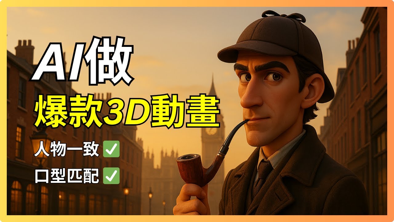 [零成本教學] 用AI製作3D爆火動畫