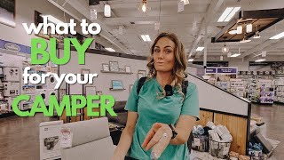 What to buy from Camping World for your camper #CampingWorldPartner