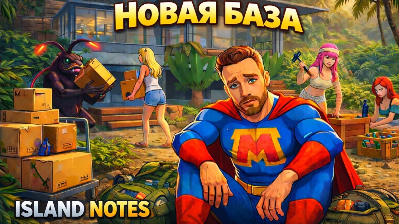 ISLAND NOTES  ➤ ПЕРЕЕХАЛ НА НОВУЮ БАЗУ