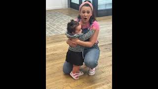 When you aren’t sure a 1 year old will recognize you outside of YouTube but then this happens… 😭 #