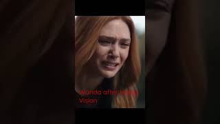 Wanda After Losing Vision Vs Thor Losing Everything
