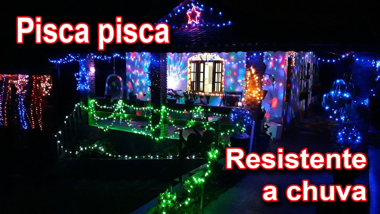 Pisca pisca resistente a chuva. by Takenaka - YouTube