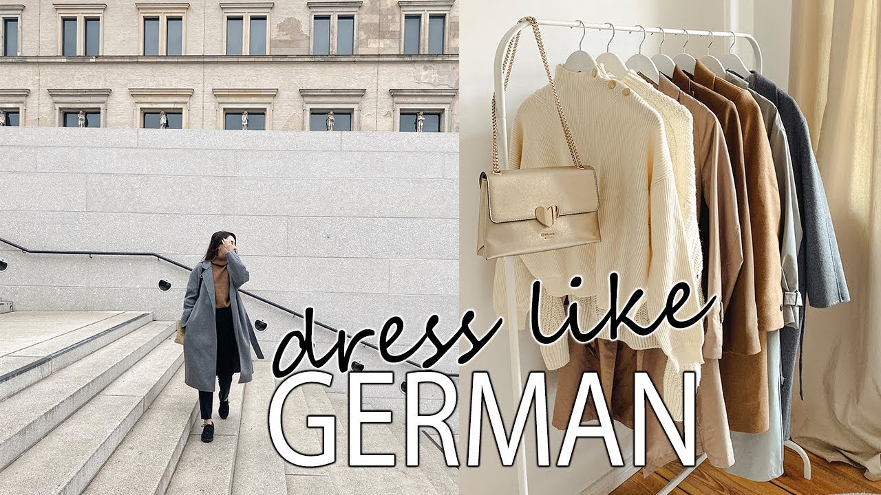 ⁣GERMAN STYLE: effortless fashion