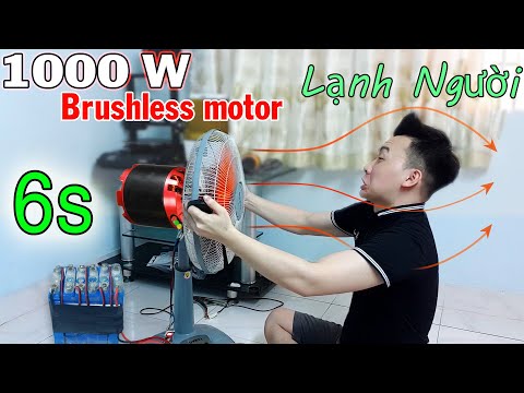 Độ Chế Quạt Điện 300 Nghìn Lên 3 000 000 Và Cái Kết Hết Hồn - Electric fan 1000w