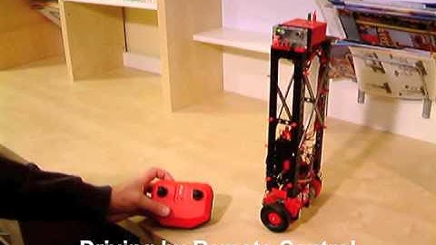 FischerTechnik Balancing Robot on Wheels