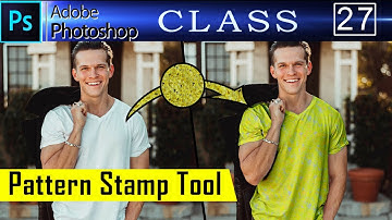 Pattern Stamp Tool Photoshop Hindi | Pattern Tool | Photoshop pattern | Hindi |👌Class 27 @GFXMentor