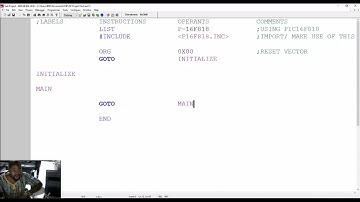Creating new MPLAB project, Setting configuration bits and the #include instruction (Tutorial 3).