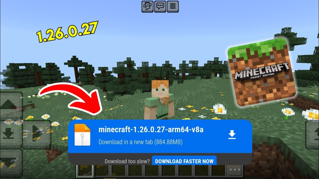SAIUU! MINECRAFT 1.26.0.27 ANÁLISE (REVIEW) LINK DIRETO ✅ ATUALIZADO COMO BAIXAR