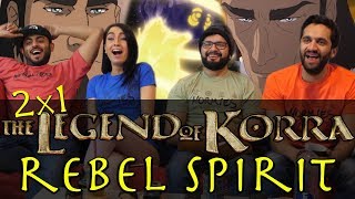 The Legend of Korra - 2x1 Rebel Spirit - Group Reaction