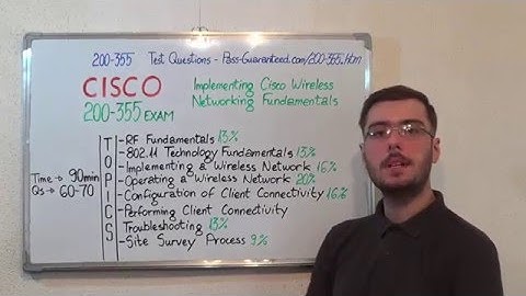 200-355 Exam – Implementing Cisco Wireless Networking Fundamentals