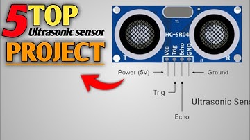 TOP Ultrasonic Sensor Project || NE555 Timer ic project ||