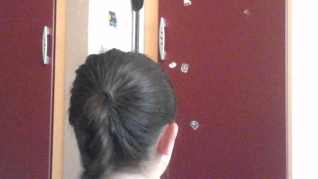 Leichte Frisur Mit 3 Haargummis Und Spange Youtube