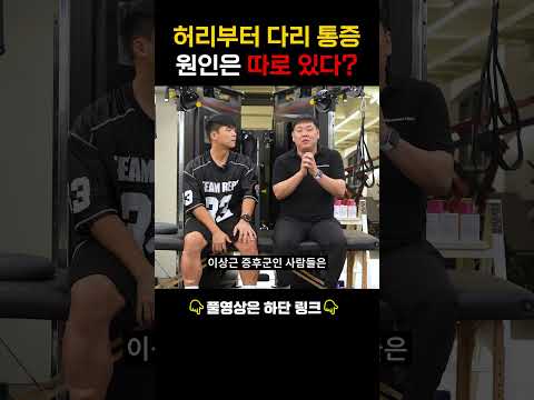 좌골신경통, 일단 따라해보세요 #골반운동  #허리통증  #골반운동