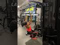 How To Do Lat Pull Downs #latpulldowns   #backworkout #shorts #upperbodyworkout