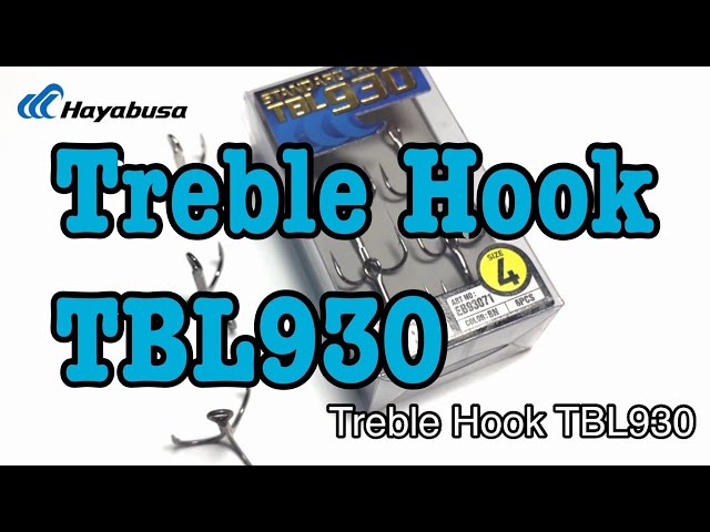 Hayabusa Treble Hook TBL930 