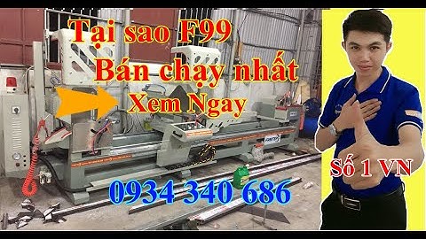 Chi tiết máy cắt nhôm 2 đầu faster f99 09s cao cấp giá rẻ