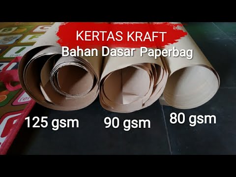 Macam - Macam Kertas Kraft dan Karakteristiknya