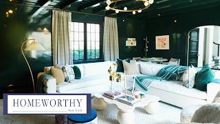 Inside a Moody, Art-Filled New York Home Full of Color, Vintage Heirlooms & Thoughtful Design