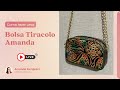 Como fazer um bolsa tiracolo amanda em sinttico  passo a passo  tutorial