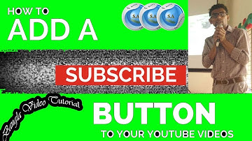 Bangla Tutorial Add a subscribe button to your YouTube videos in bangla | add branding