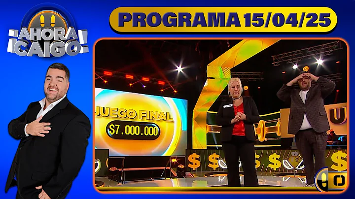 AHORA CAIGO - Programa 15/04/25 - INVITADA: CANDE VETRANO