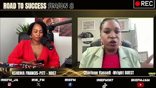 Charlene Vassell Wright Shares Her   #ROADTOSUCCESS inside #EasySkanking w/ K’shema Francis on #I…